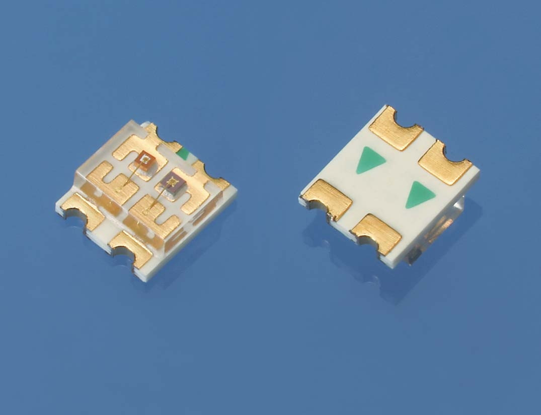 Dioda LED SMD 0805 RGB opak=100 szt