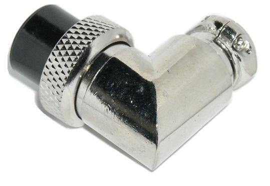 Wtyk mikrofonowy NC/CB kątowy 9 PIN