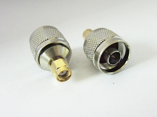 Adapter złącze typu N męskie -> RP-SMA męski