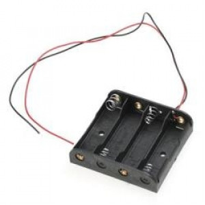 Koszyk na 4 baterie typu AA (1.5V)