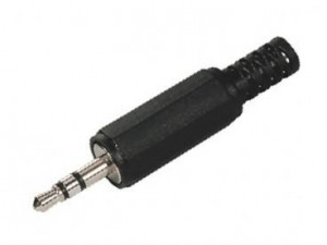 Wtyk mikro jack 2.5mm stereo plastik