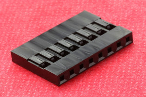 Obudowa złącza czarna 1x8PIN r.2.54mm opak=100 szt