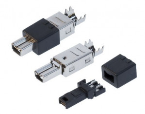 Wtyk IEEE 4pin montowany na kabel