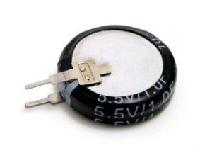 Kondensator GOLD CAP 1.5F 5.5V R=5mm pionowy
