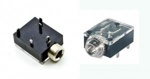 Gniazdo minijack 3.5mm do obudowy z wyłącznikiem opak=100 szt