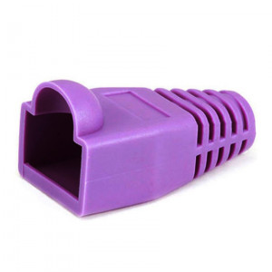 Osłona wtyku RJ45 ( 8P8C ) Fioletowa opak=100 szt
