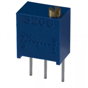 Potencjometr precyzyjny 3266Y 1K Ohm 7mm r=2.54mm l=50szt