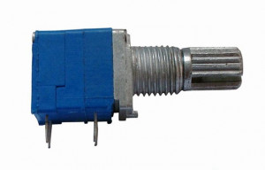 Potencjometr obrotowy 9x11 2x 2K Ohm B (liniowy) l=15mm