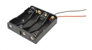 Koszyk na 4 baterie typu AAA(1.5V)