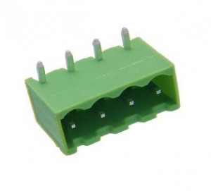 XY2500R-D- 4P listwa męska 4pin kątowa, zamknięta opak=100 szt