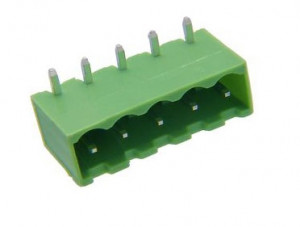 XY2500R-D- 5P listwa męska 5pin kątowa, zamknięta opak=100 szt