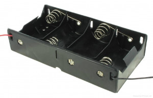 Koszyk na 4 baterie typu D R20