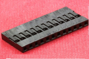 Obudowa złącza czarna 1x12PIN r.2.54mm opak=100 szt