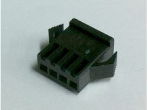Obudowa gniazda żeńskiego 4 PIN r.2.50mm opak=100 szt