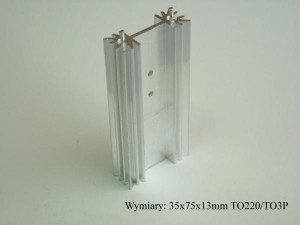 RADIATOR RAD52 35x75x13mm