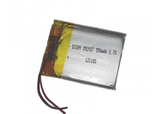 Akumulator Li-Poly 550mAh 3.7V