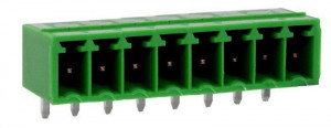XY2500R-G- 8P listwa męska 8pin kątowa, zamknięta opak=100 szt