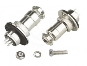 Złącze mikrofonowe NC/CB kpl 2 PIN MC2