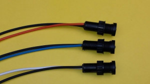 Kontrolka LED 5mm 24V DC pomarańczowa