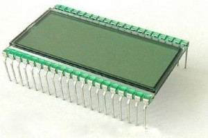 Wyświetlacz LCD JH-17 (3i1/2 cyfry do ICL7106) pin-6mm