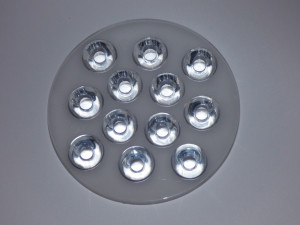 Soczewka na 12 LED mocy kąt 30° SPL12