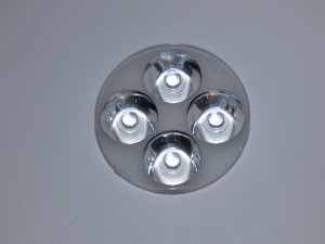Soczewka na 4 LED mocy kąt 60° SPL8