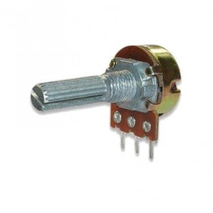 Potencjometr obrotowy 100K Ohm B (liniowy) l=20mm