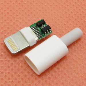 Wtyk IPHONE: 5, 6, 7 i 8 (Lightning) montowany na kabel