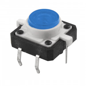 Tact Switch 12x12mm h=7mm niebieskie podświetlenie