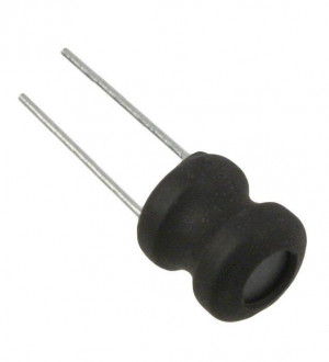 Dławik pionowy 100uH 9x12mm R=5mm opak=100 szt