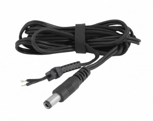Wtyk DC 2.5mm/5.5mm pro z przew 2x0.22mm