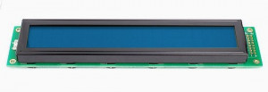 Wyświetlacz LCD 2x20 116x37mm niebieskie podświetlenie