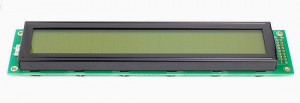 Wyświetlacz LCD 2x20 116x37mm zielone podświetlenie