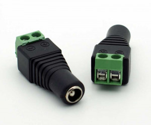 Gniazdo DC 2.5mm/5.5mm z szybkozłączem