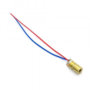 Laser 3-5V moc:5mW 650nm czerwony