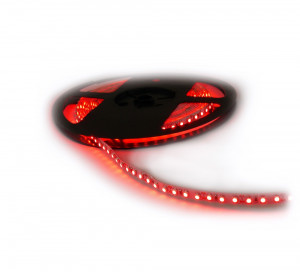 Taśma LED czerwona 12V 3528 5m/300 IP65