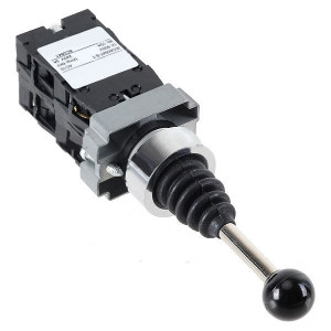 Przełącznik joystick 4 pozycje 2x ON-OFF-ON bistabilny 10A 250V 22mm