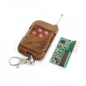 Moduł radiowy 5V z pilotem 4 kanały 315MHz