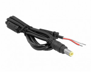 Wtyk DC 1.7mm/5.5mm pro z przewodem 1.2m