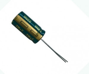 Kondensator 220uF/16V 6.3x11mm LOW ESR opak=100 szt