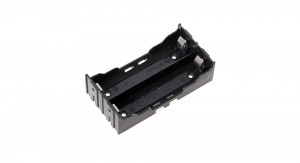Koszyk na 2 baterie 18650 do PCB z blaszkami
