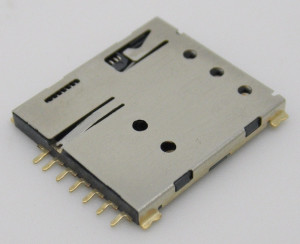 Gniazdo do karty NANO SIM 6PIN z wyrzutnikiem NS1
