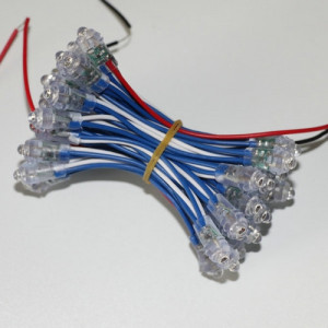 Łańcuch Pixel LED 5V niebieski 50 LED IP65