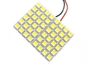 Moduł 48 LED 5050 12V 44x58mm biały zimny