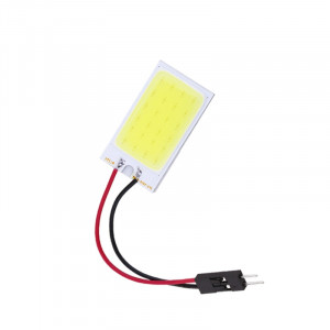 Moduł 24 LED COB 12V 26x36mm biały zimny