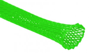 Oplot poliestrowy 8mm/16mm R=100m zielony neonowy