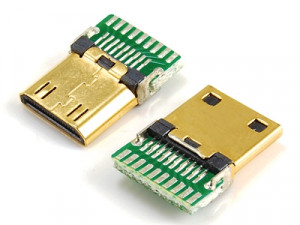 Wtyk mini HDMI na kabel HD6