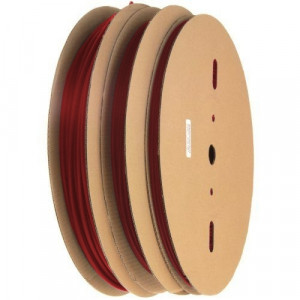 Rurka termokurczliwa 8.0/4.0mm rolka=100mb czerwona