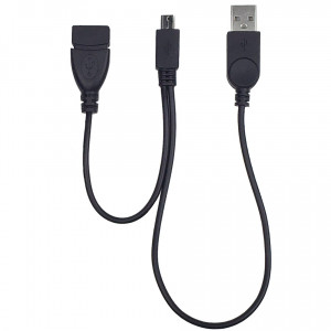 Rozgałęźnik/adapter OTG "Y" micro USB