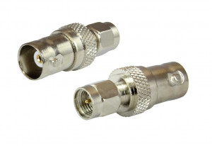 Adapter gniazdo BNC -> złącze SMA męskie